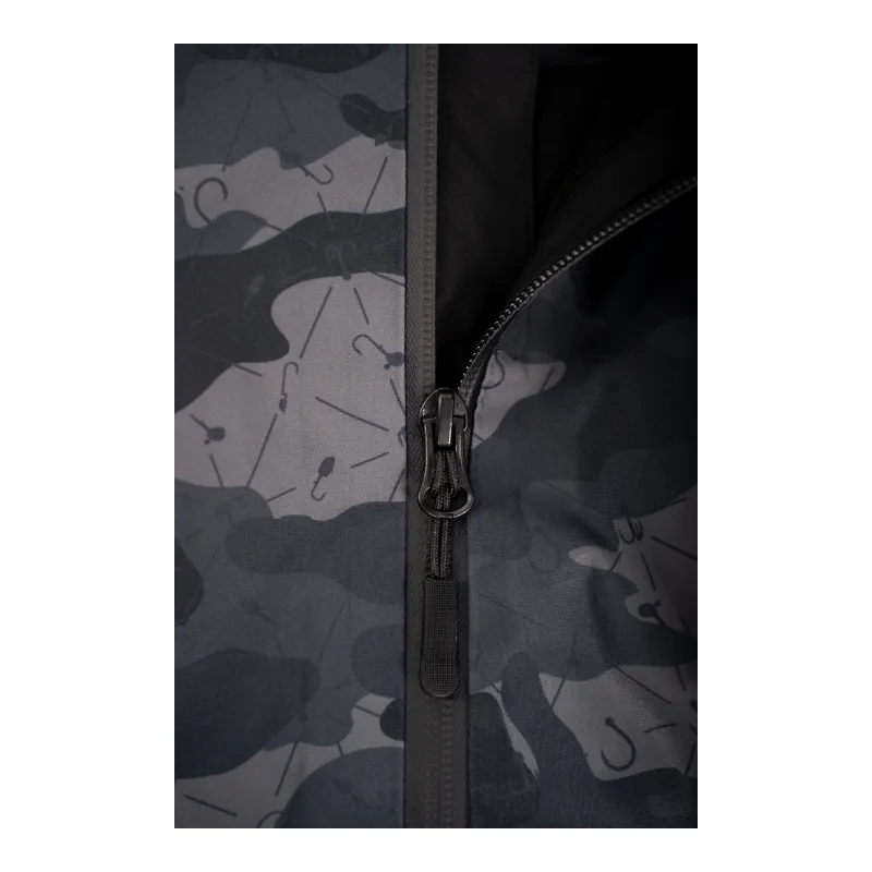 BKK Waterproof Insulated Suit Black-Camo - Gr. S