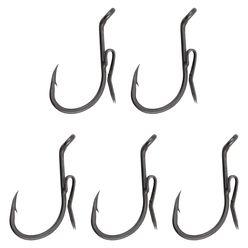 Black Cat Ghost Rig-Haken DG Gr. 5/0 - DG coating - 5Stück