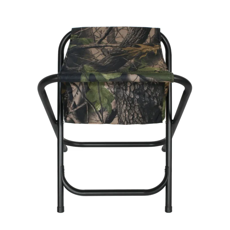 Camou Camping Klapphocker mit Angeltasche