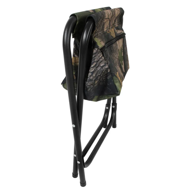 Camou Camping Klapphocker mit Angeltasche