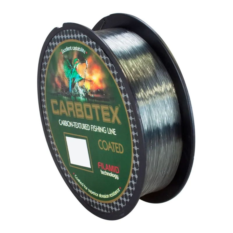 Carbotex Coated Invisible 150m - 0,25mm - 8,6kg - lo-vis deep grey