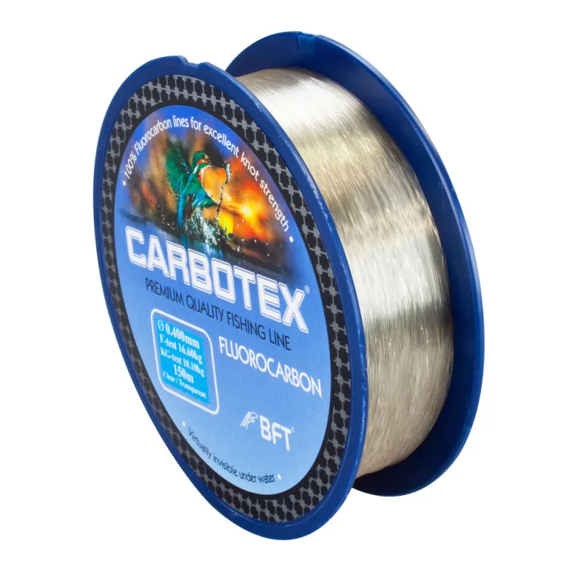 Carbotex Fluorocarbon 150m - 0,27mm - 9,4kg - transparent