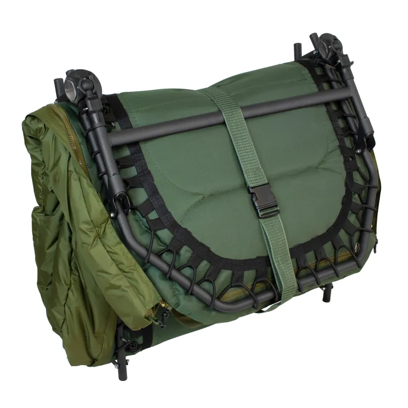 Carpstar Base Camp Karpfenliege + Sleep System Schlafsack 205 x 90 cm - 130 KG
