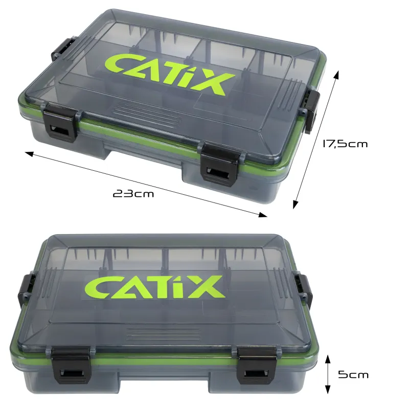 Catix Lure Box grau - 23 x 17,5 x 5 cm