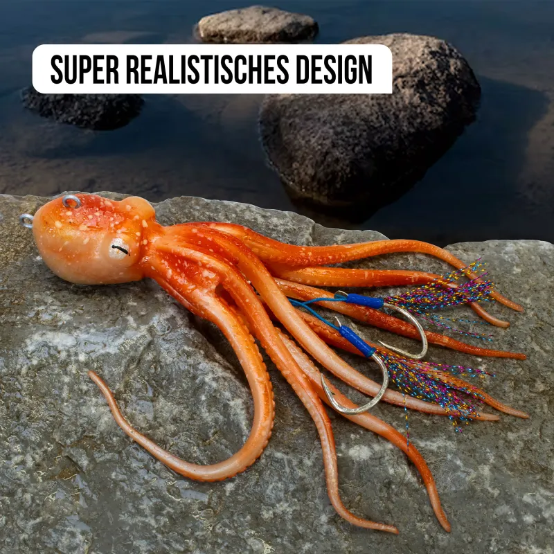 Catix Oktopus Teaser 180g - Brown-Orange