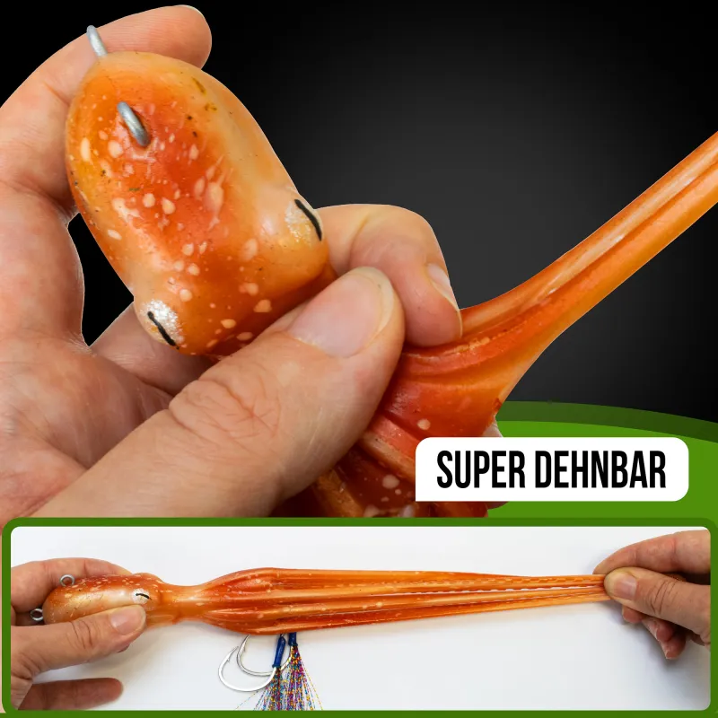 Catix Oktopus Teaser 180g - Brown-Orange