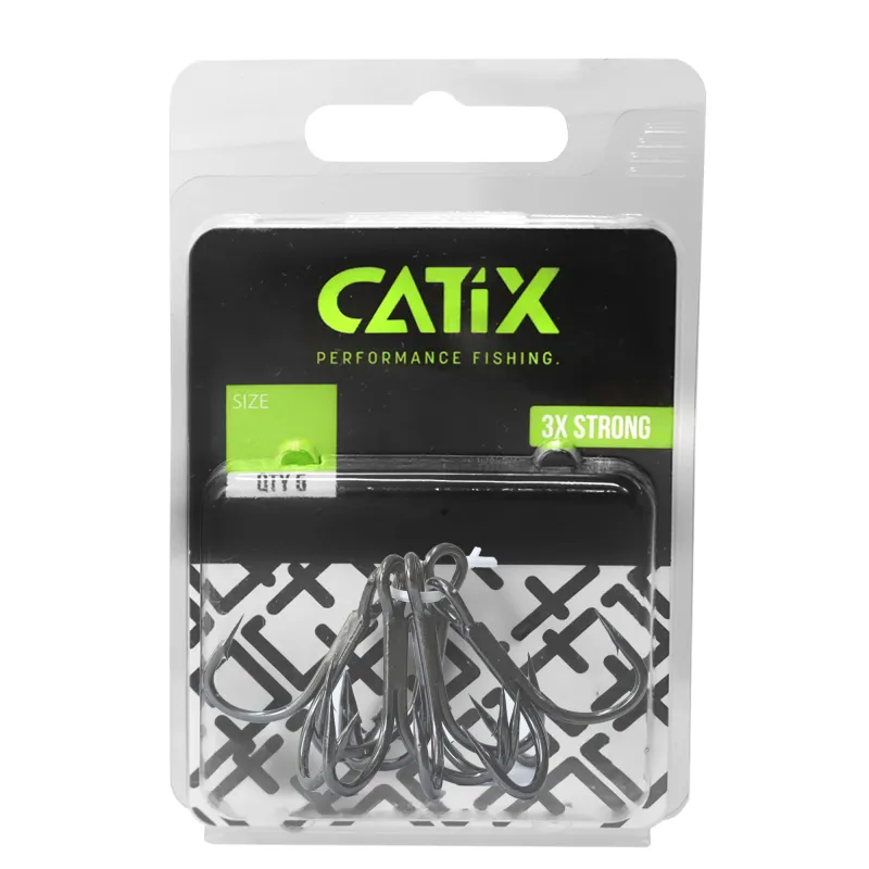 Catix Profi Treble Haken 5Stück - 3/0
