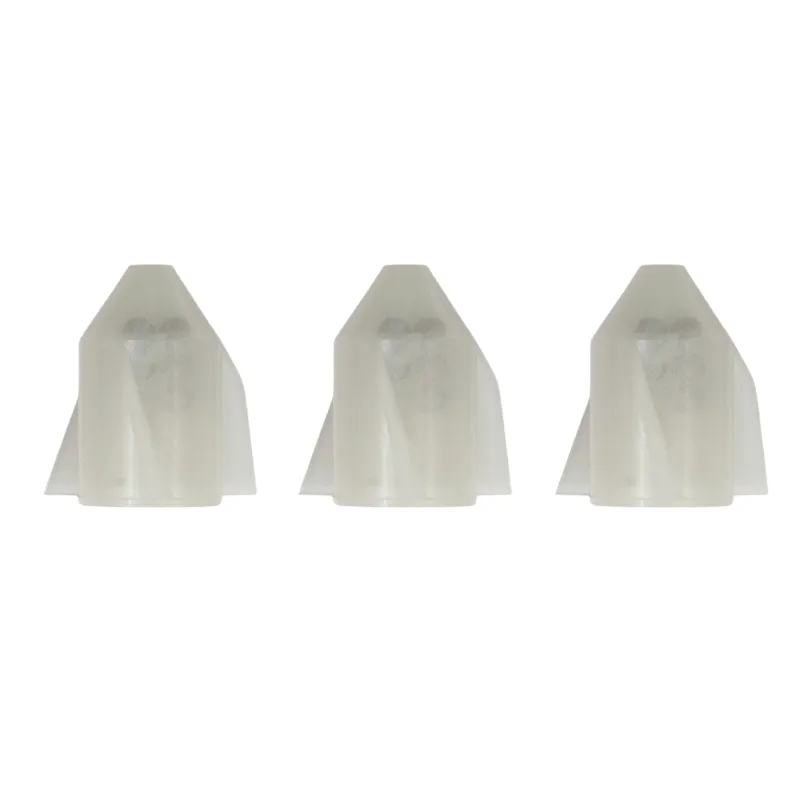 Catix Propeller-Rasseln 2,4cm - white-glow - 3Stück