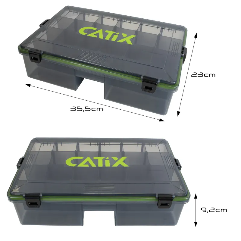 Catix Tackle Container , Clear Organize Set & Lure Boxen Bundle