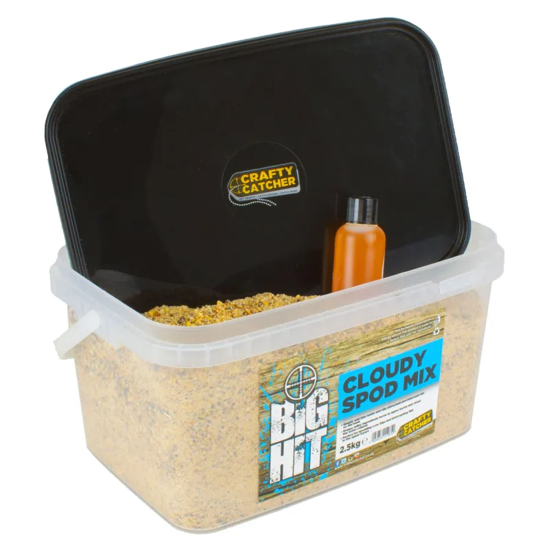 Crafty Catcher Big Hit Mixes Cloudy Spod Mix (Dry) - 2.5kg