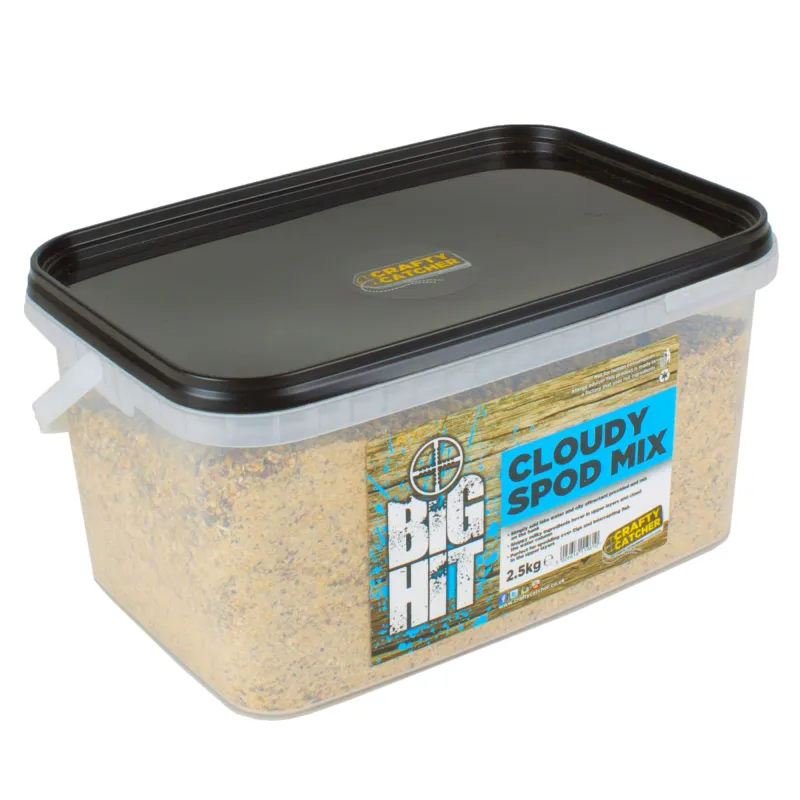 Crafty Catcher Big Hit Mixes Cloudy Spod Mix (Dry) - 2.5kg