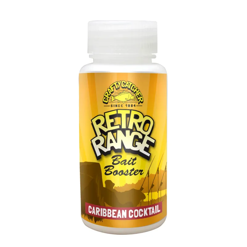 Crafty Catcher Retro Range Booster 250ml - Caribbean Cocktail