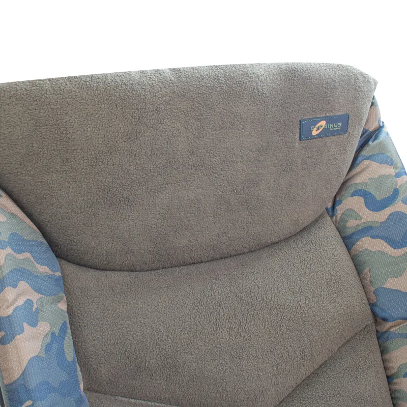 Cyprinus Stealth Camo Fishing Arm Chair