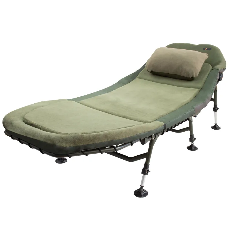 Cyprinus Tilt Memory Foam Carp Fishing 6 leg Bedchair 206 x 82 cm - 130 KG