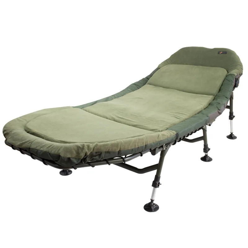 Cyprinus Tilt Memory Foam Carp Fishing 6 leg Bedchair 206 x 82 cm - 130 KG