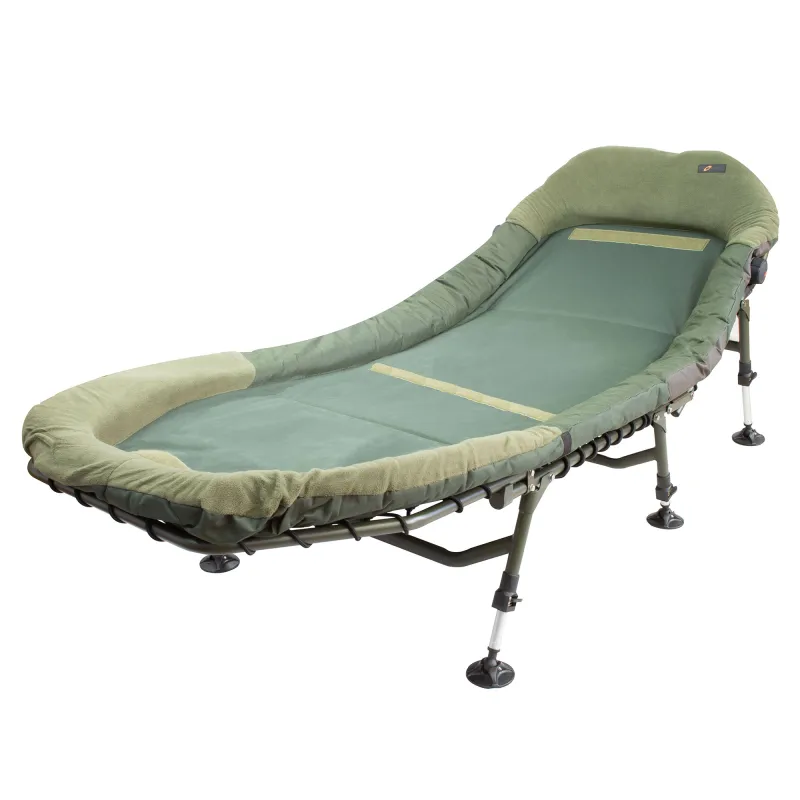 Cyprinus Tilt Memory Foam Carp Fishing 6 leg Bedchair 206 x 82 cm - 130 KG