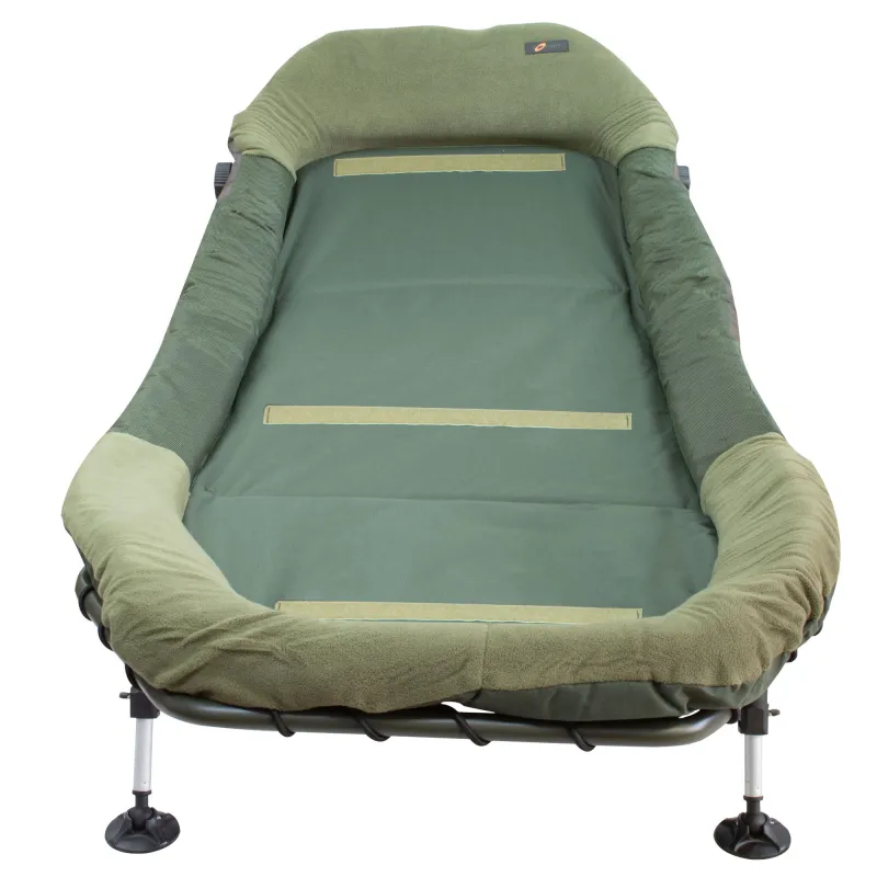 Cyprinus Tilt Memory Foam Carp Fishing 6 leg Bedchair 206 x 82 cm - 130 KG