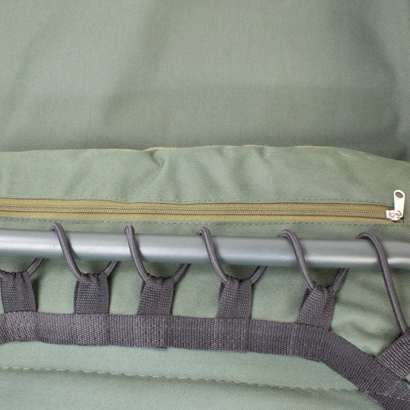 Cyprinus Tilt Memory Foam Carp Fishing 6 leg Bedchair 206 x 82 cm - 130 KG