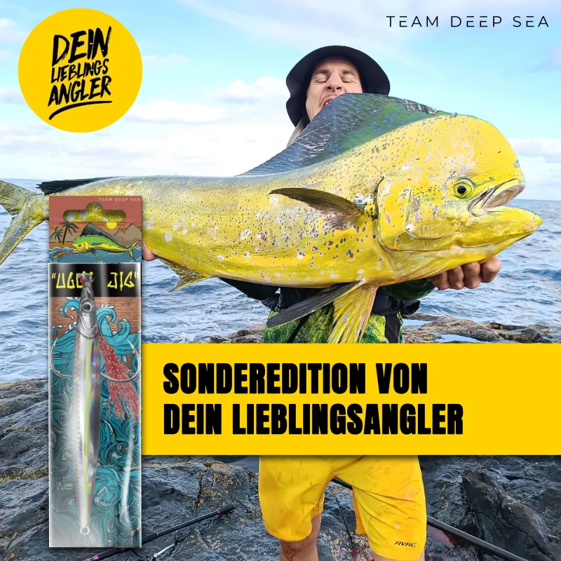 Dein Lieblingsangler DLA Ugly Speed Jig 80g - Blue Marlin - 1Stück