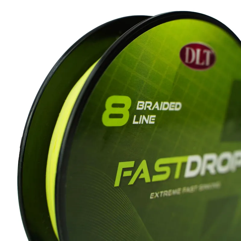 DLT FastDrop 8-Braid sinking - 200m - 0,14mm - yellow