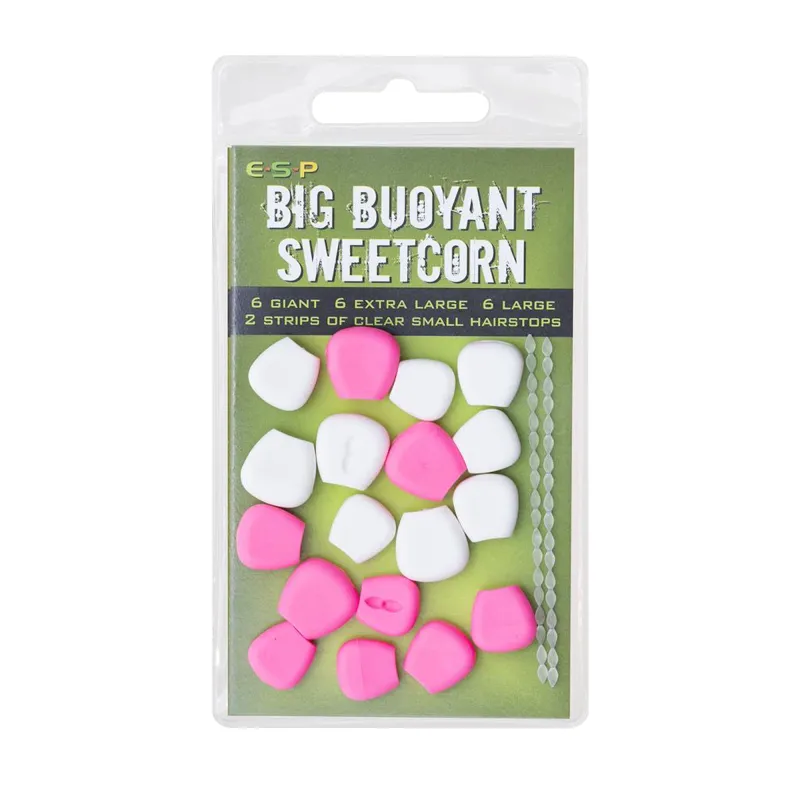 Drennan ESP Big Buoyant Sweetcorn 6x large - 6x X-tra Large - 6x Giant