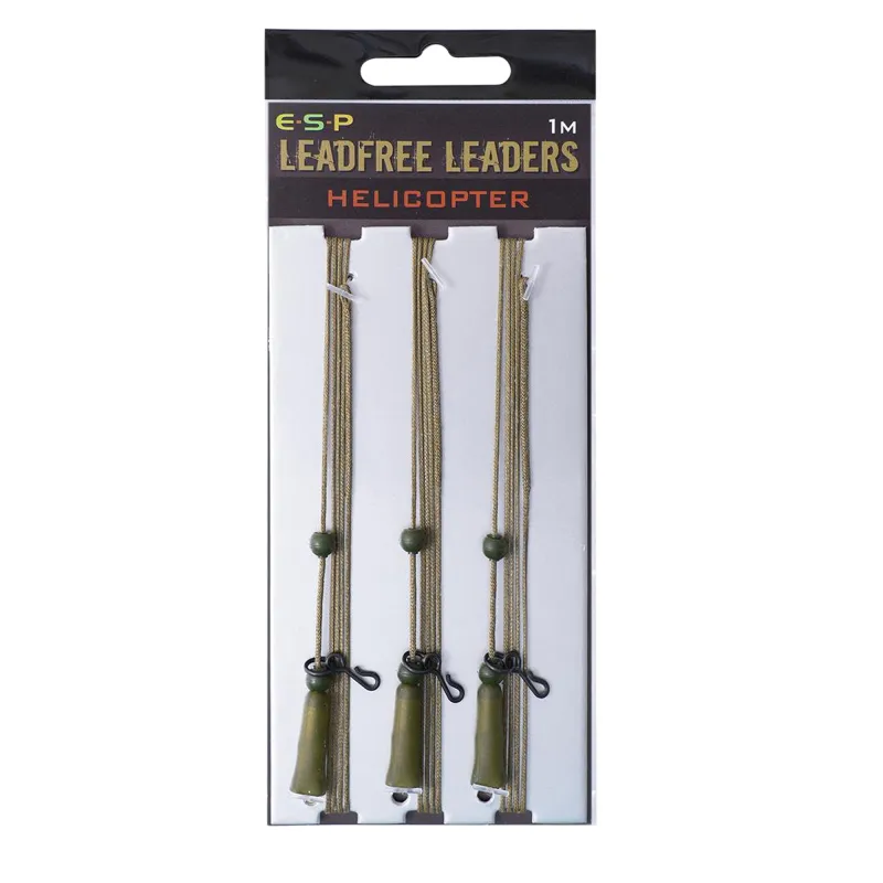 Drennan ESP Leadfree Leaders 1m - green - 3 Stück