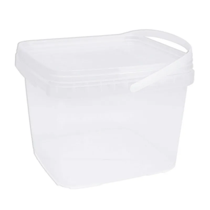 EuroCatch Eimer (wiederverschließbar) transparent - 2,5l - 5 Stück