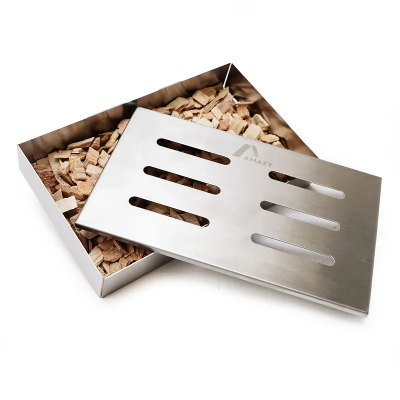 EuroCatch Räucherbox RVS 21 x 13 x 3,5cm