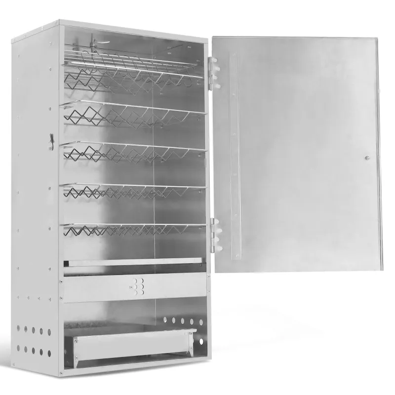 Eversmoke Edelstahl Räucherofen Magnum VA inkl. Thermometer 46x28x88cm