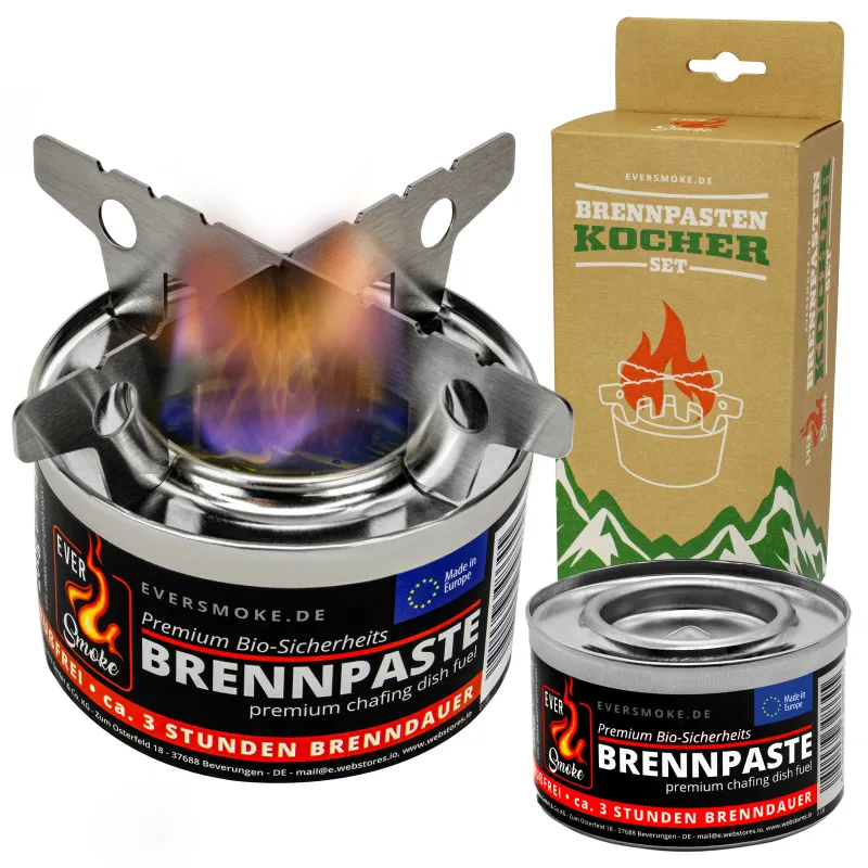 Eversmoke Notkocher für Brennpaste Set