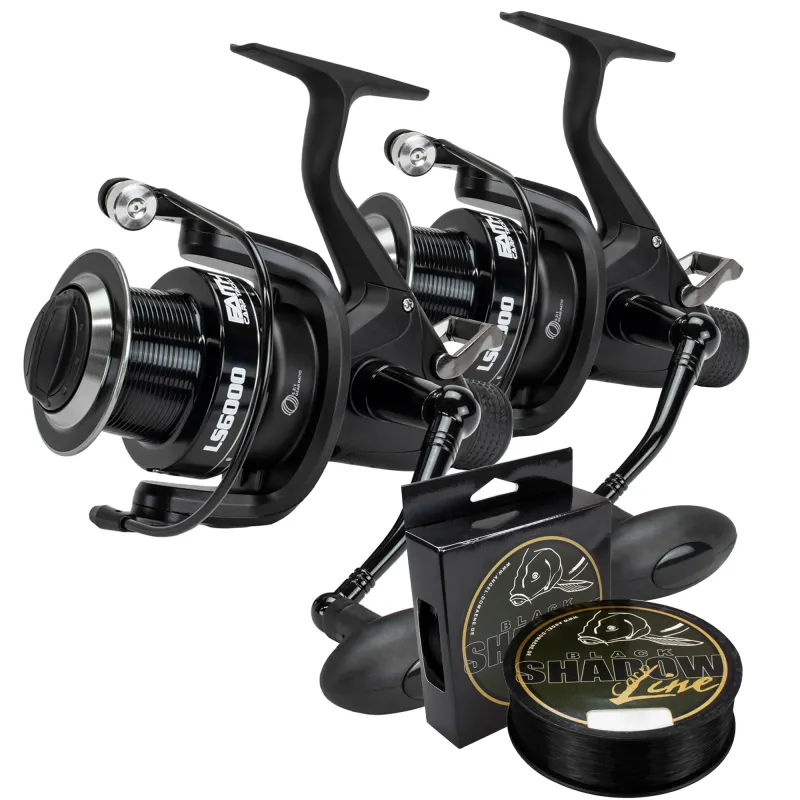 Faith 2 x Runner LS6000 inkl. Black Shadow Carp Line