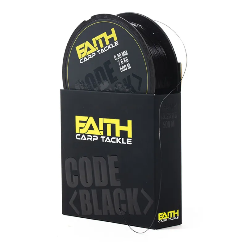 Faith Code Black (One Shot) 500m 0.30mm 7.6kg