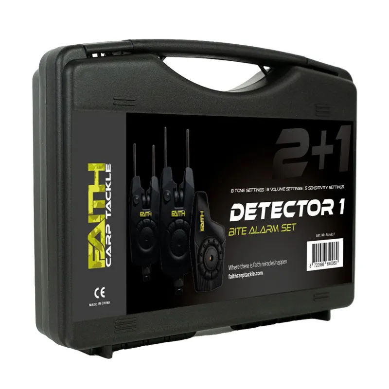 Faith Detector Bissanzeigerset inkl. Transportkoffer Set 2+1 - 2 Bissanzeiger + Empfänger