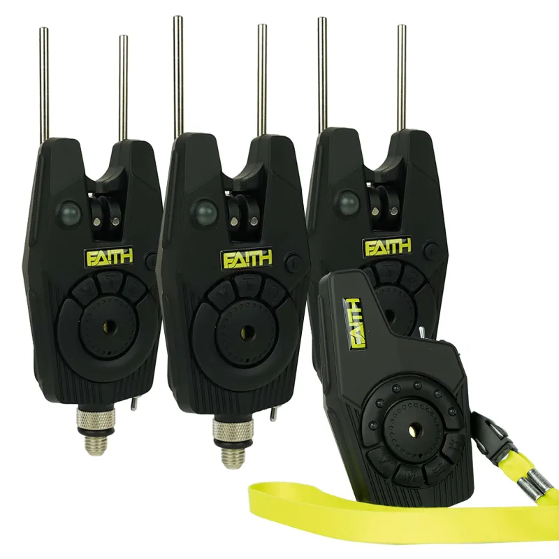 Faith Detector Bissanzeigerset inkl. Transportkoffer Set 3+1 - 3 Bissanzeiger + Empfänger