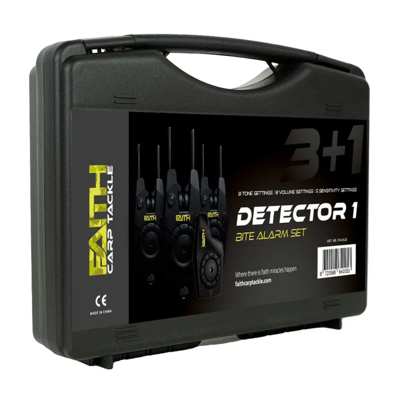 Faith Detector Bissanzeigerset inkl. Transportkoffer Set 3+1 - 3 Bissanzeiger + Empfänger