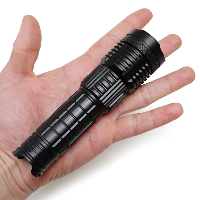 Faith High Power Laser LED - 10W - Flashlight - Rechargeable wiederaufladbar