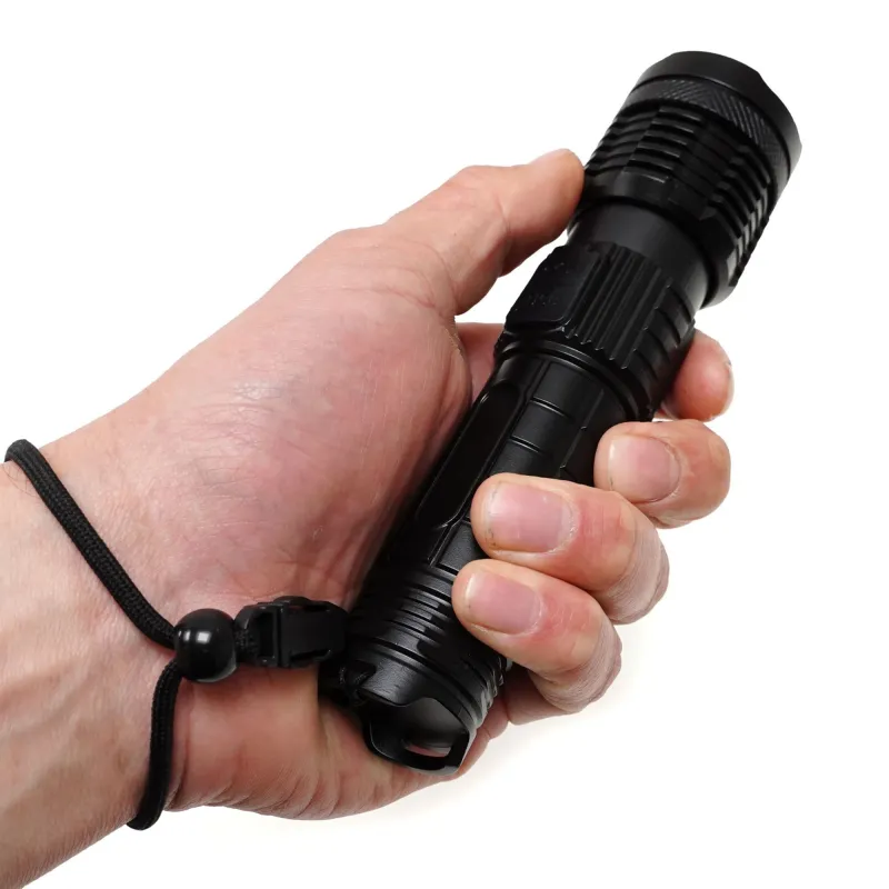 Faith High Power Laser LED - 10W - Flashlight - Rechargeable wiederaufladbar