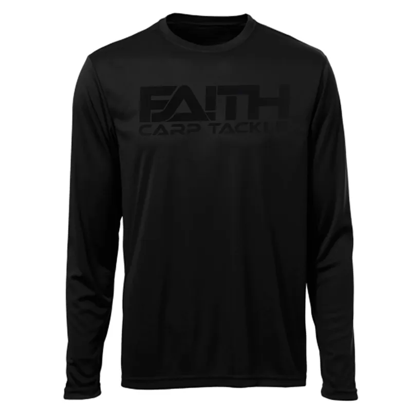 Faith Long Sleeve Shirt Black M