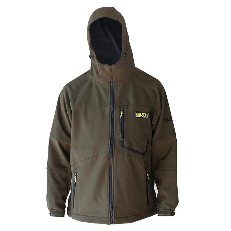 Faith Olive Limt. Softshell Jacket Gr. M