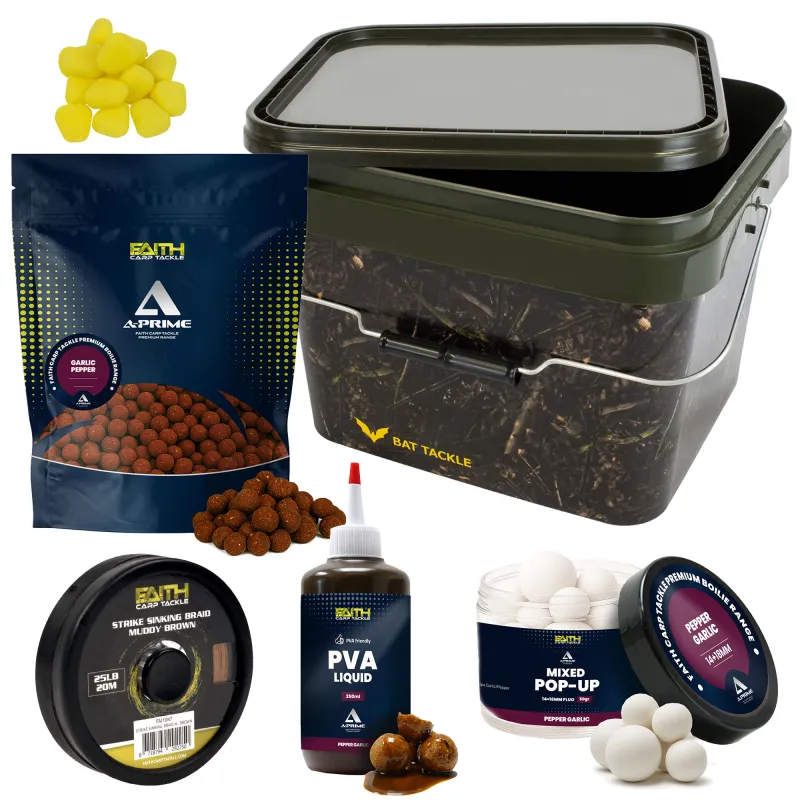 Faith A-Prime Session Bundle Garlic & Pepper