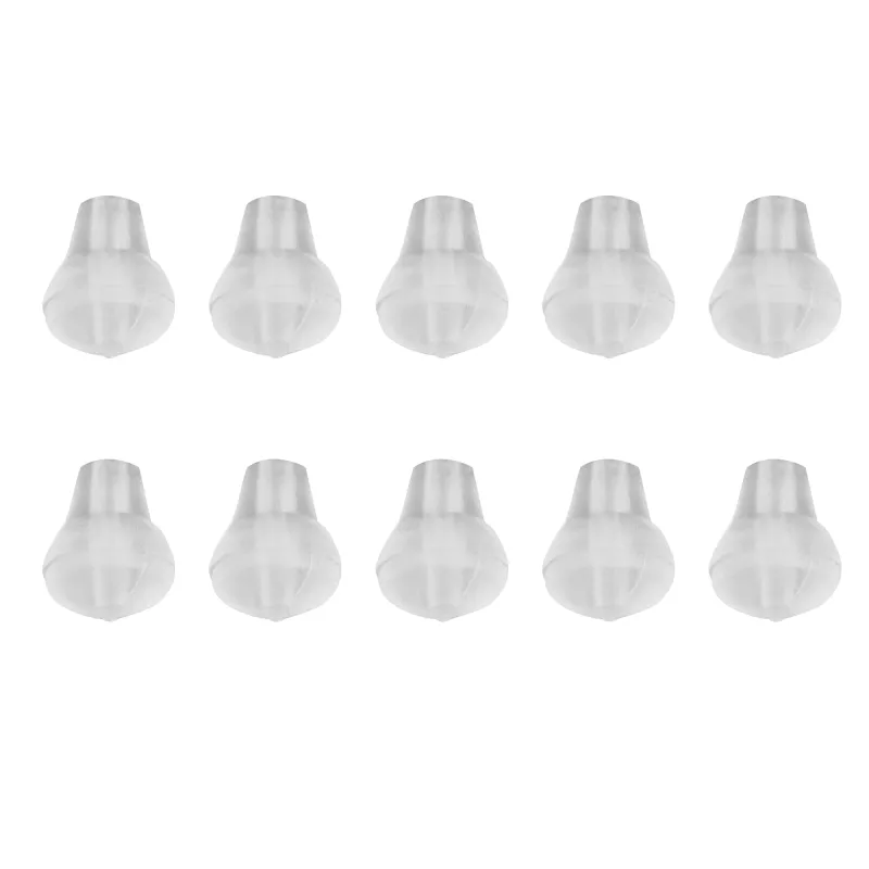 Faith Rig Ring Stops 10pcs Transparent - Transparent - 10Stück