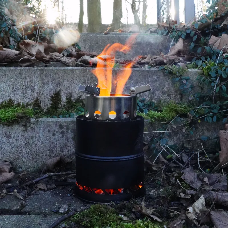 Faith Woodburner Stove - Travel Version 13,5x20,5cm - 1 Stück