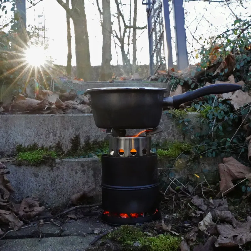 Faith Woodburner Stove - Travel Version 13,5x20,5cm - 1 Stück