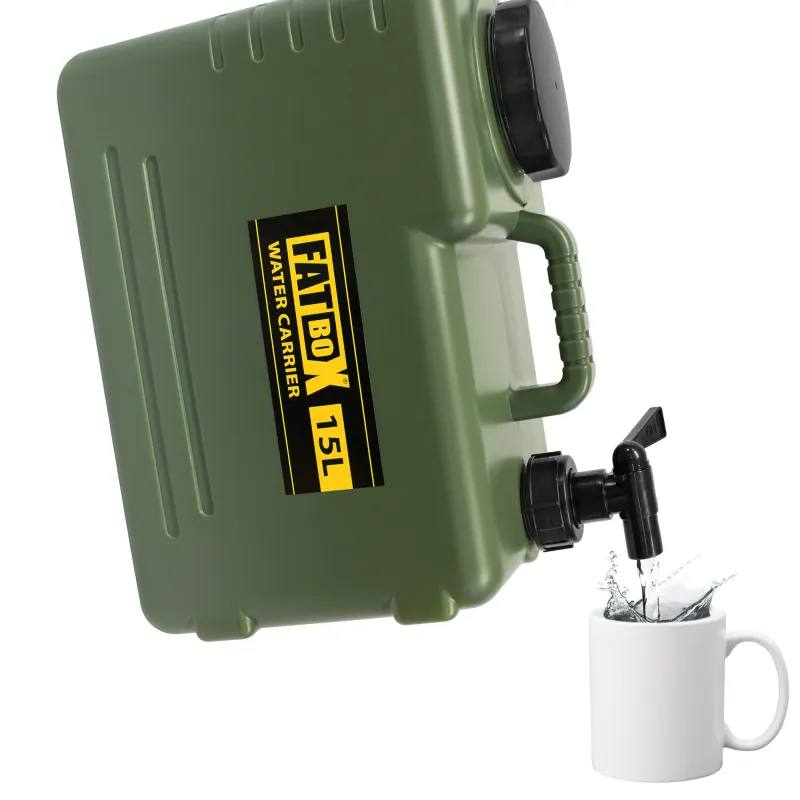 Fatbox Water Carrier Wasserkanister mit Hahn 15 Liter