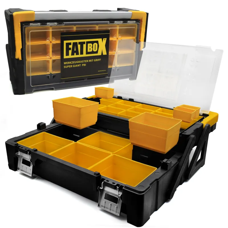 Fatbox Werkzeugkasten mit Griff Super GIANT PBI 56x30,5 x16,5cm
