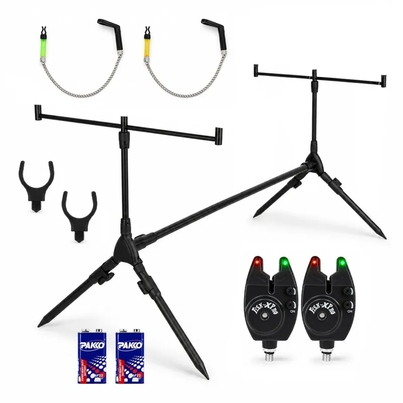 Fish-XPro Basic Rod Pod Complete Set für 2 Ruten