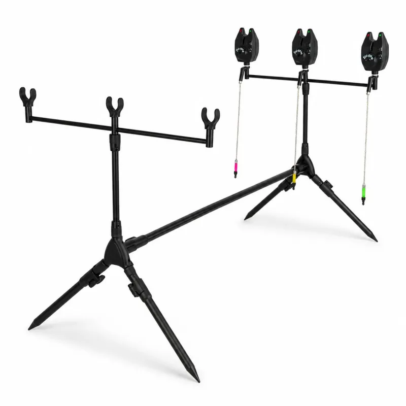Fish-XPro Basic Rod Pod Complete Set für 3 Ruten