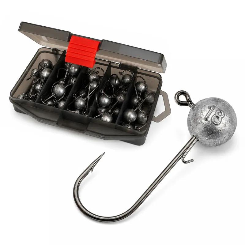 Fish-XPro Jighead Sortiment 5,7,10,14 & 18g - 50 Teile