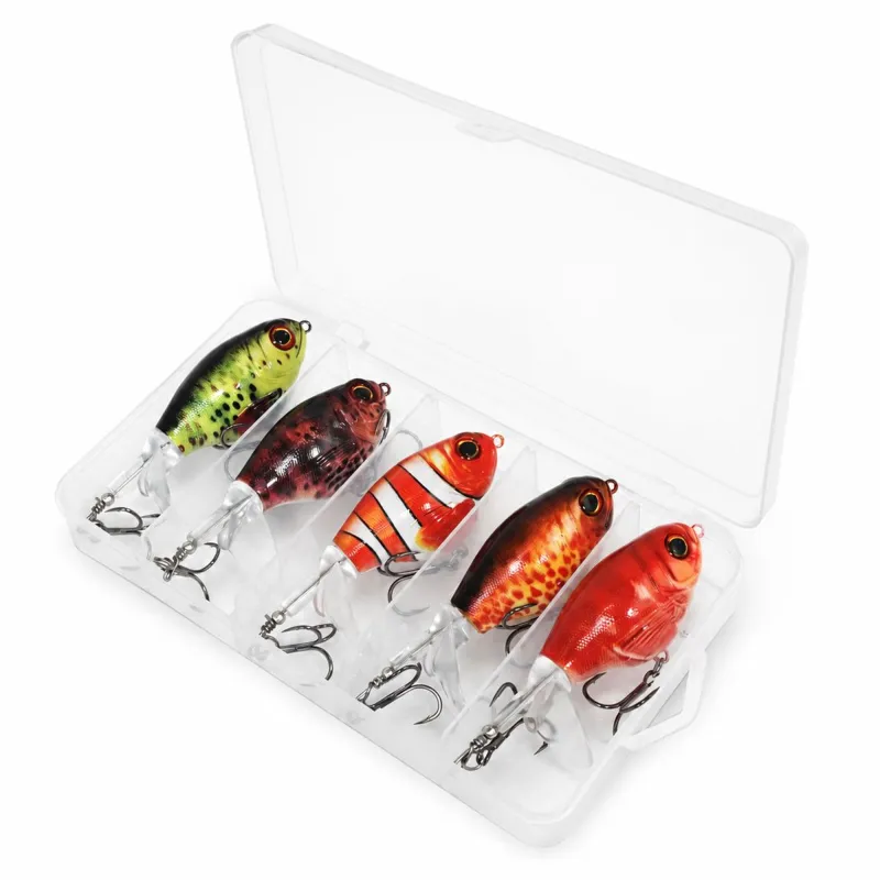 Fish-XPro Topwater Prop-Bait 9cm - 14g - 5 Stück