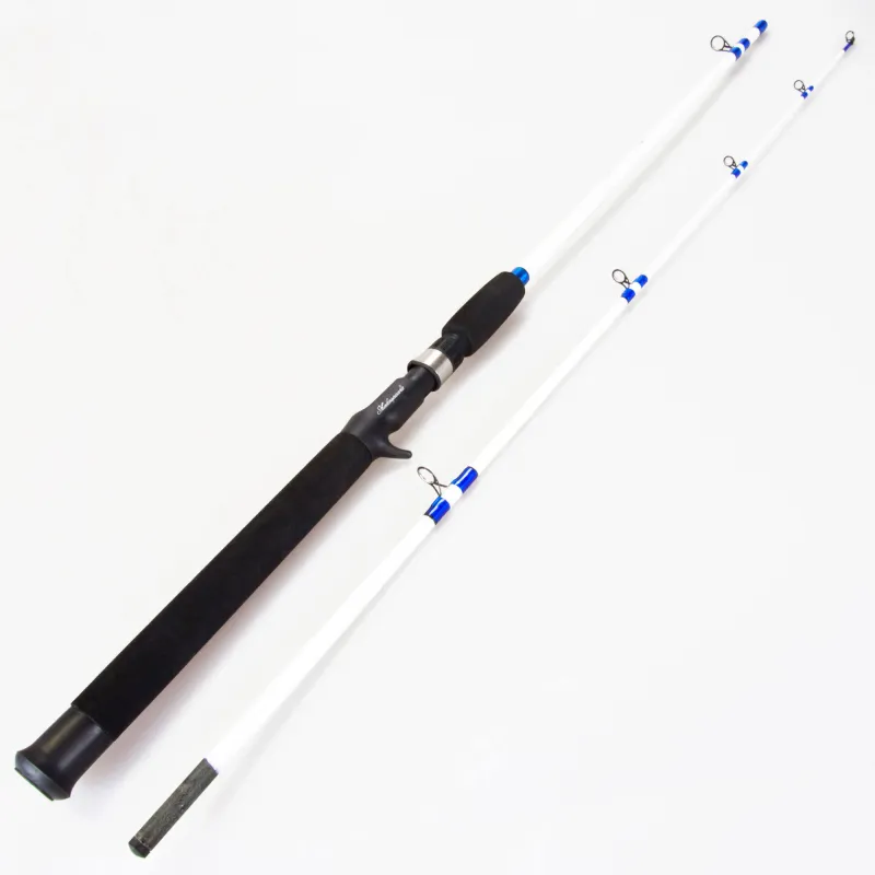Fishdream Bootsrute mit Trigger White Tiger 2,00m 100-200g 2,00m - 100-200g - 2tlg.